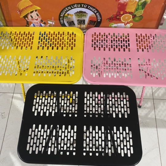 4 GHẾ SAT THẤP + BÀN CNC